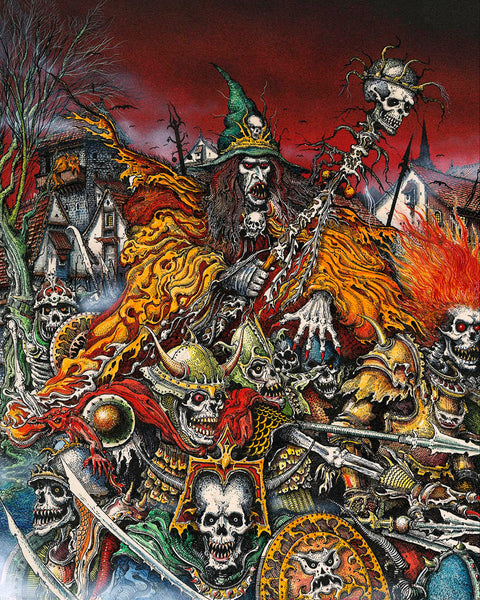 The Lichemaster and His Retinue