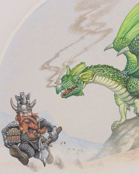 Blue Dragon, Green Dragon & Great Fire Dragon (Set of 3)