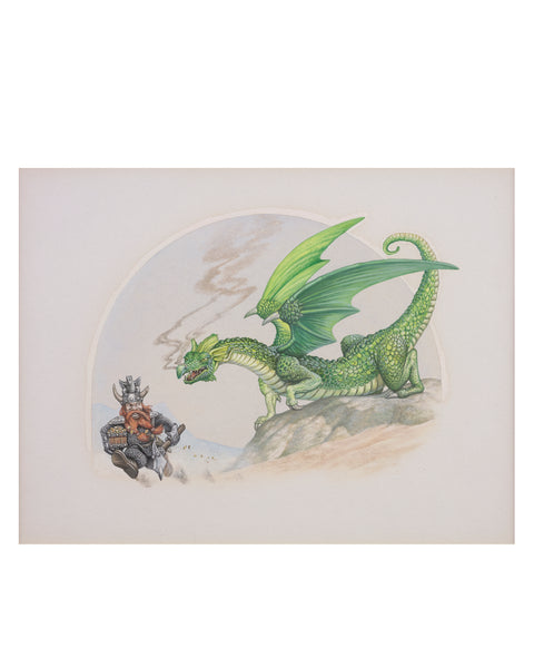 Blue Dragon, Green Dragon & Great Fire Dragon (Set of 3)